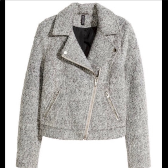 H&M wool blend fashion jacket - Picture 2 of 5